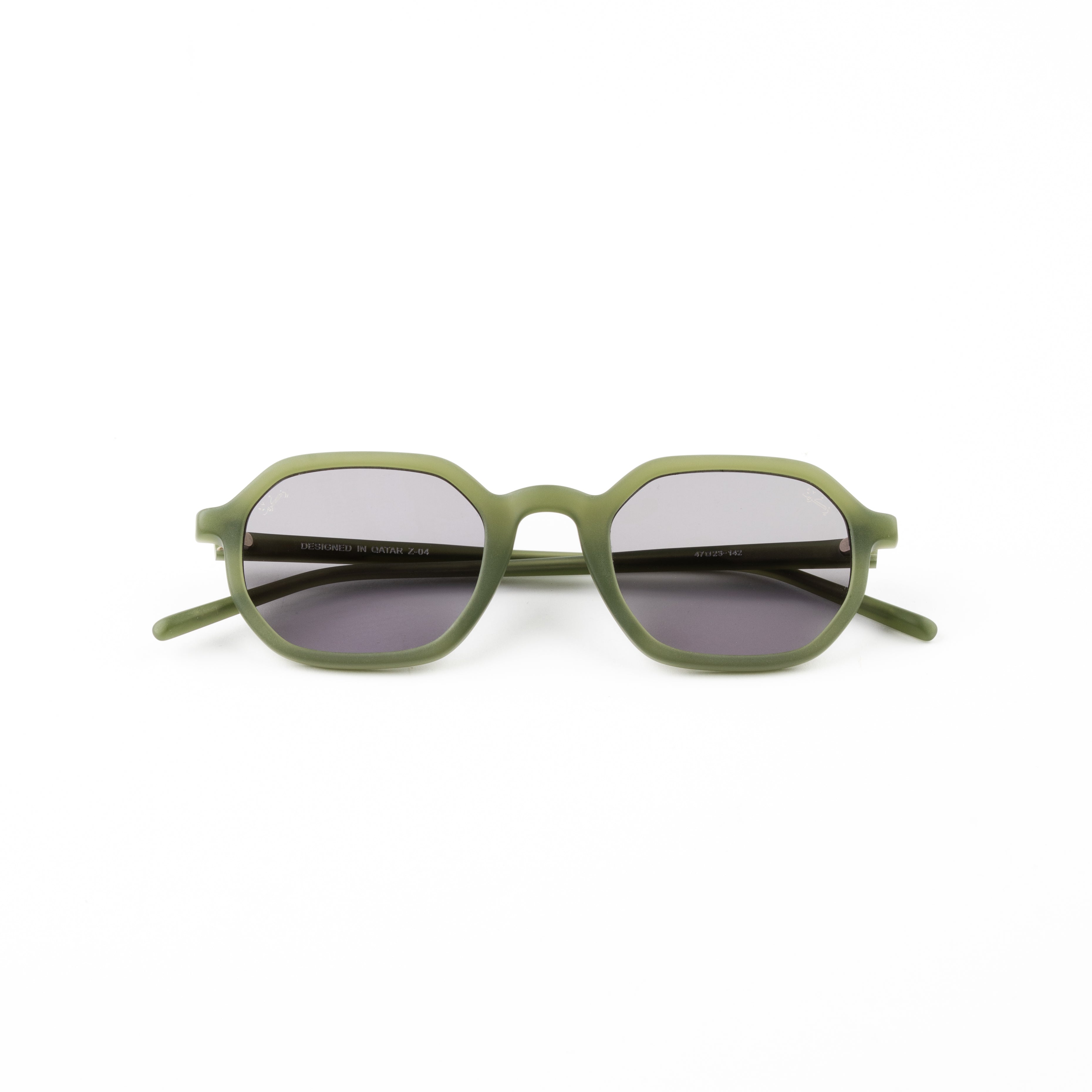 DUSTY MILITARY GREEN ACETATE SUNGLASSES
