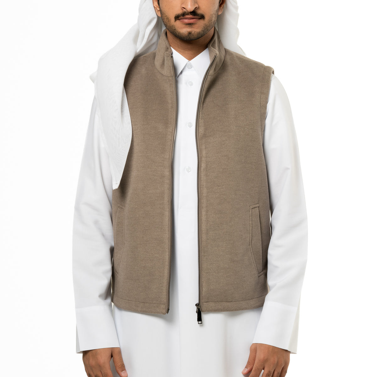 Wool-Blend Vest