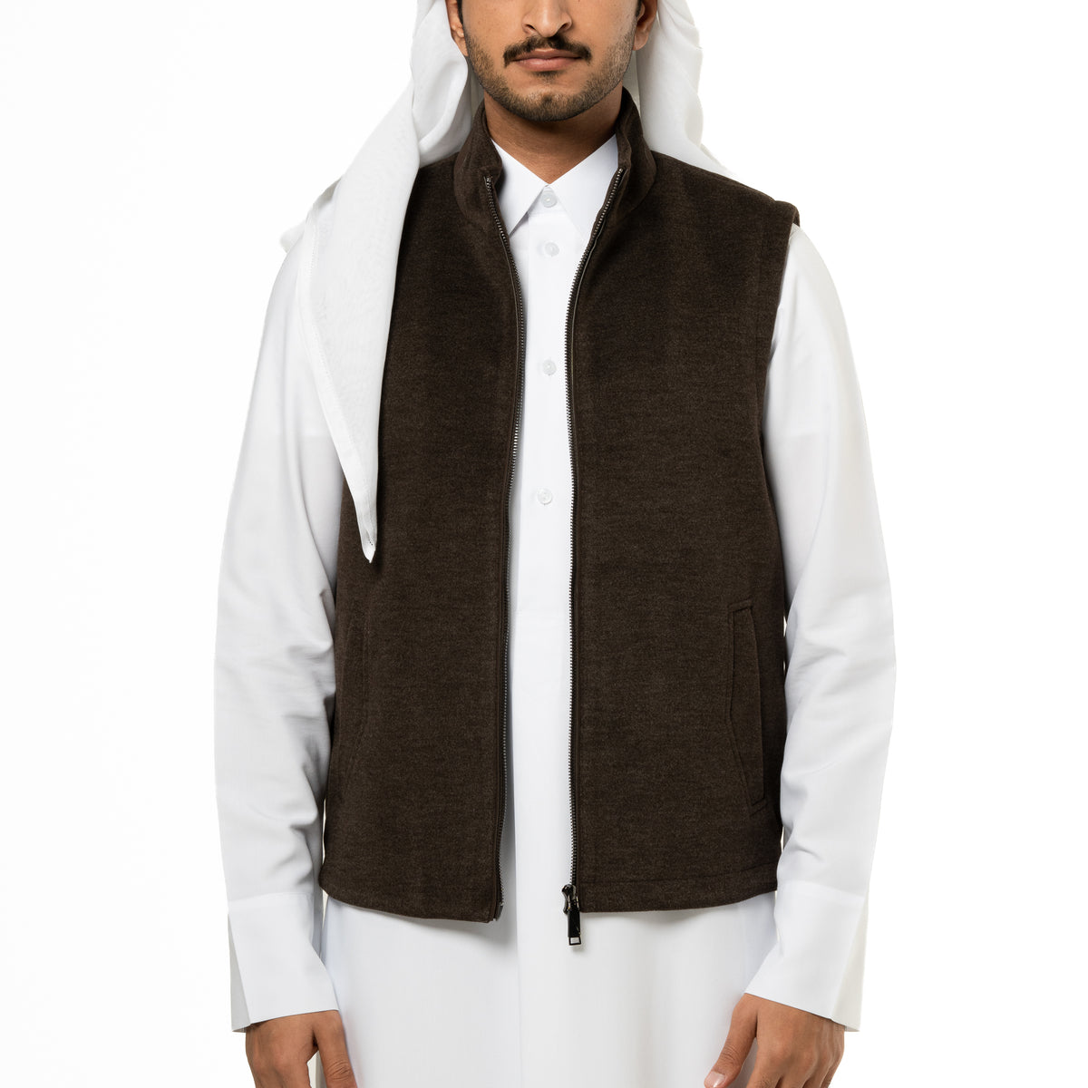 Wool-Blend Vest